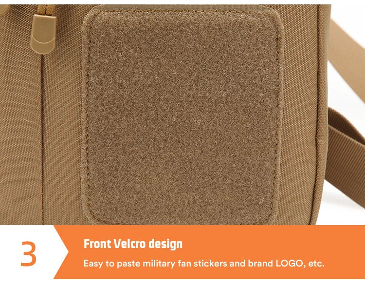 Outdoor Shoulder Chest Bag Concealed Carry Sling Crossbody Convertible Backpack for Hunting Camping