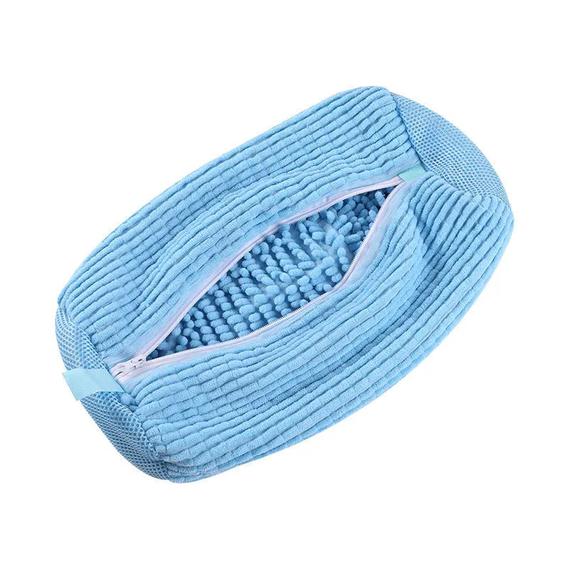 Laundry Bag Shoe Washing Bag Padded Net Protector For Fluffy Fibers Polyester Machine Friendly Drying Wash Bags For Shoes