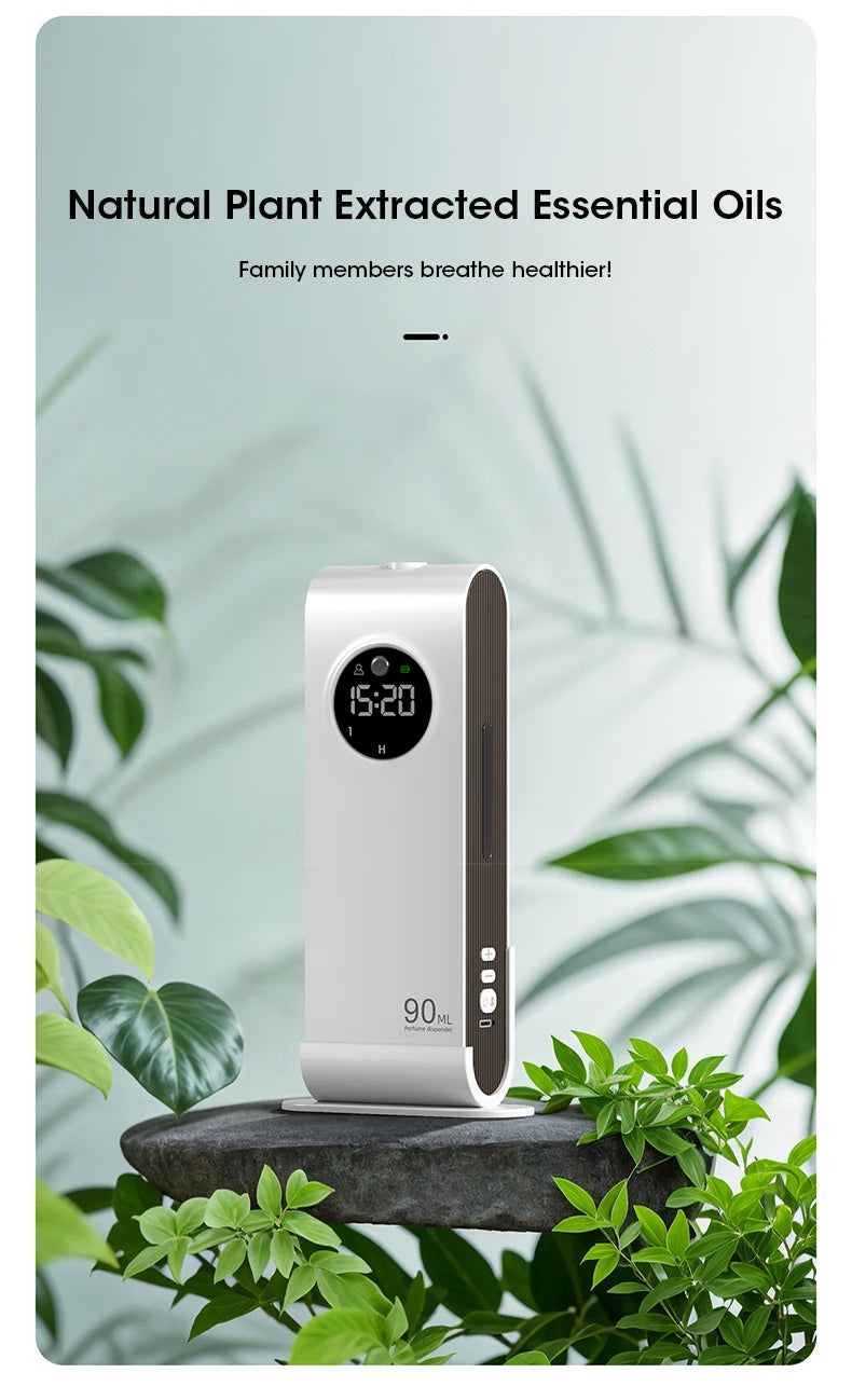 Essential Oil Diffuser Smart Mini USB Charging Ultrasonic Aromatherapy Automatic Atomization Air Purifier for Home Office