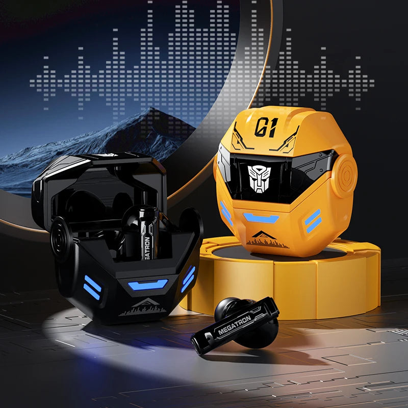 TRANSFORMERS TF-T36 Wireless Earphones Noise Reduction HD Call  Bluetooth Headphone Dual Mode HiFi Surround Sound Headset Choice