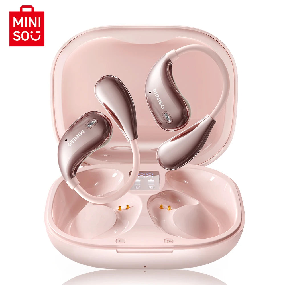 MINISO X33 Earphone Bluetooth 5.4 True Wireless Earbuds Low Latency Headphones Superb Bass HiFi Sport Headset With Mic