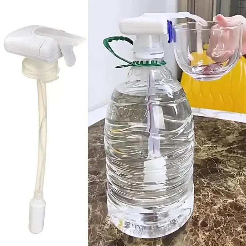 Automatic Drinking Straw Suction Pump Automatic Beverage Straw Beverage Dispenser Magic Tap Spill Proof Water Pump DIY Dispenser