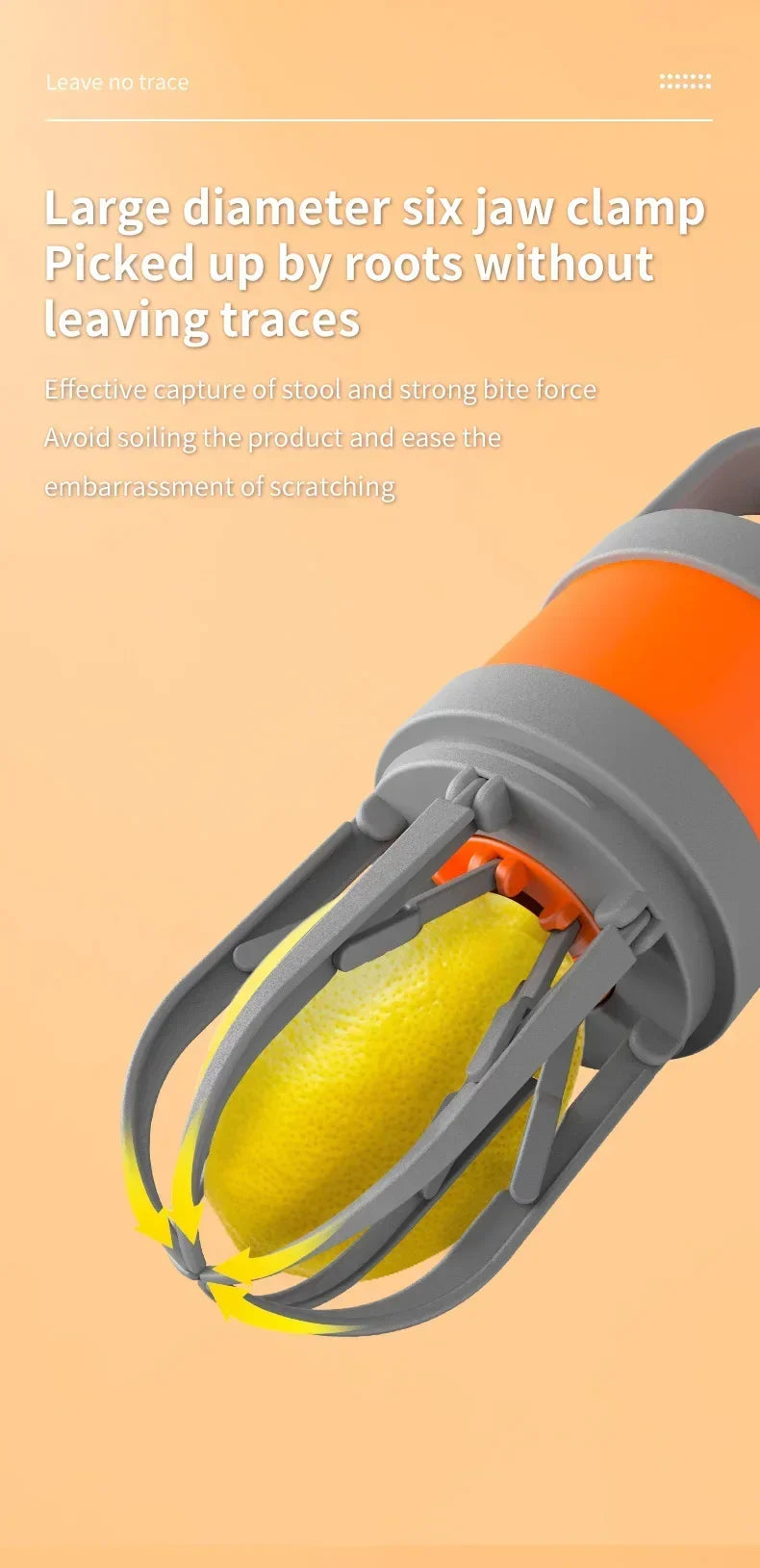 Pet Excrement Picker Cat Dog Zero-contact Toilet Picker Walking Dog Excrement Shovel Garbage Bag Dispenser Dog Accessories