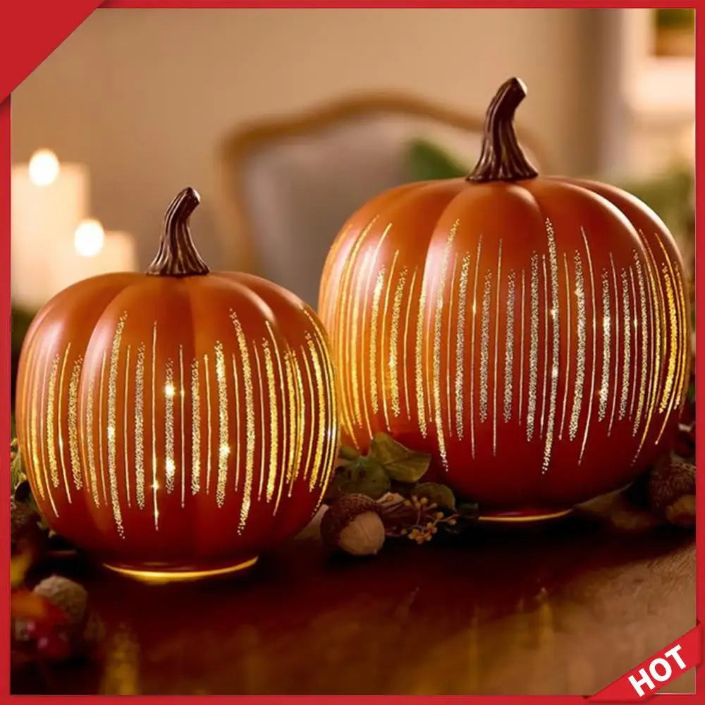 Halloween Pumpkins Lamp LED Lights Twinkle Light Fairy Lights Holiday Lighting Pumpkin Light Home Decoration Halloween Decoratio