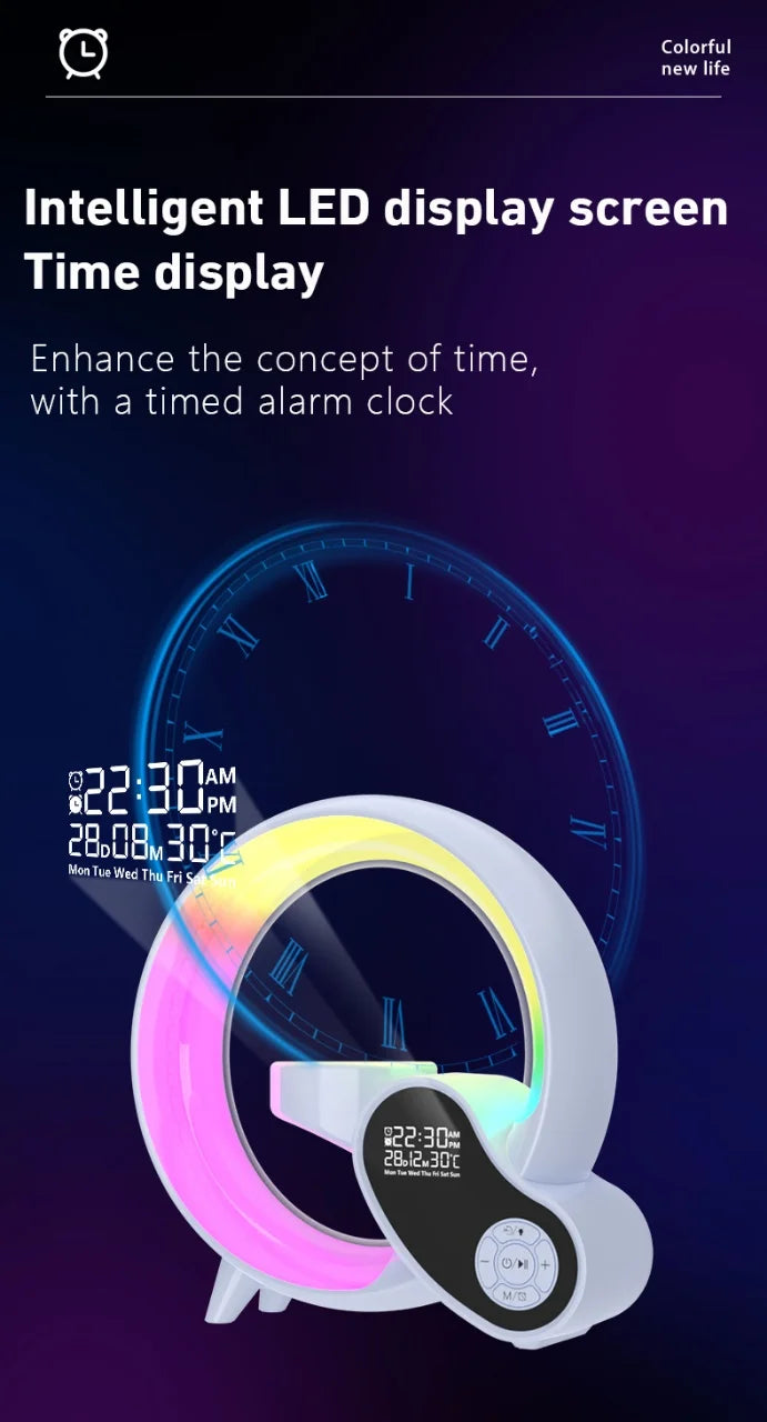 Smart Wake Up Light Night lamp for Bedroom Atmosphere Lamp with Sunrise/Sunset Simulation Bedside lamp for Sleep Nightlight