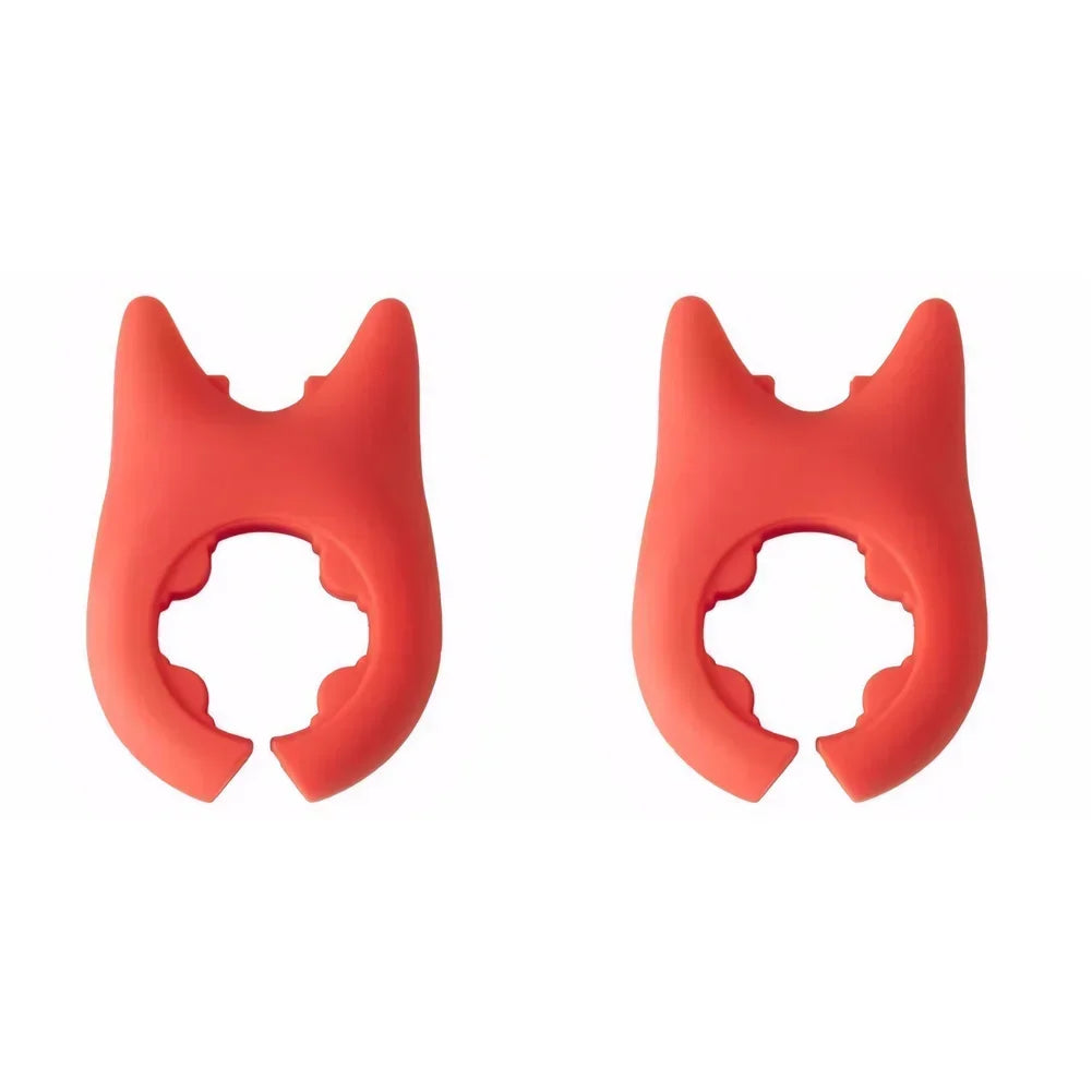 Multifunctional Spatula Holder Anti Scalding and Overflow Silicone Spoon Holder Clip Creative Integrated Devil Cooking Pot Clip