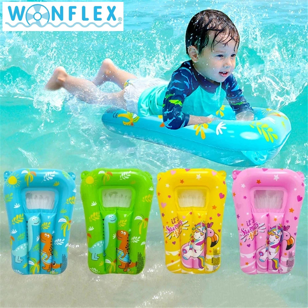 Wonflex Inflatable Swimming Pool Floats Circle Water Ring Water Hammock Pool Air Mattress - Swimming Circle Water Bed