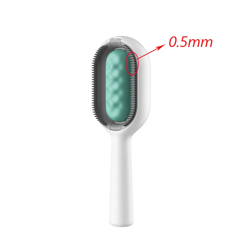 Clean Cat Dog Hair Removal Comb with Wipes Upgraded Pet Brush Katten Accessories Gatos Productos para mascotas Grooming Supplies