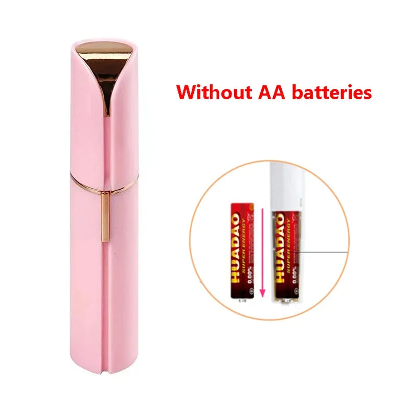Electric Hair Removal Machine Eyebrow Trimmer Hot Sales Portable Lipstick Shaver Women's Remover Mini Shaver Electric Trimmer
