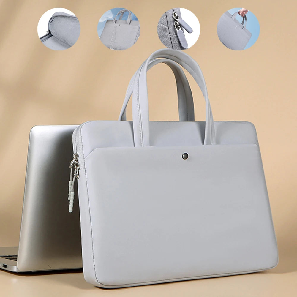 CASEPOKE Women Laptop Case 13.3in 14.6in 15.6in Handbag for Tablet Moblie Phone Laptop Bag for Macbook Air Pro Lenovo Xiaomi HP