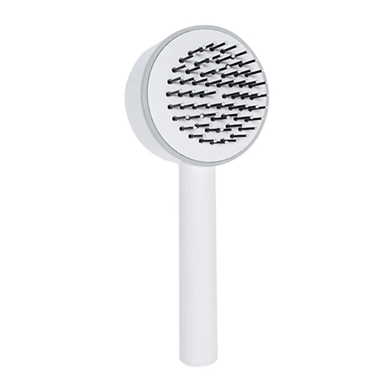 Central Airbag Hair Comb Self Cleaning Detangling Hair Brush For  Women Smooth Anti-Static Scalp Massage Hairbrush Dropshipping