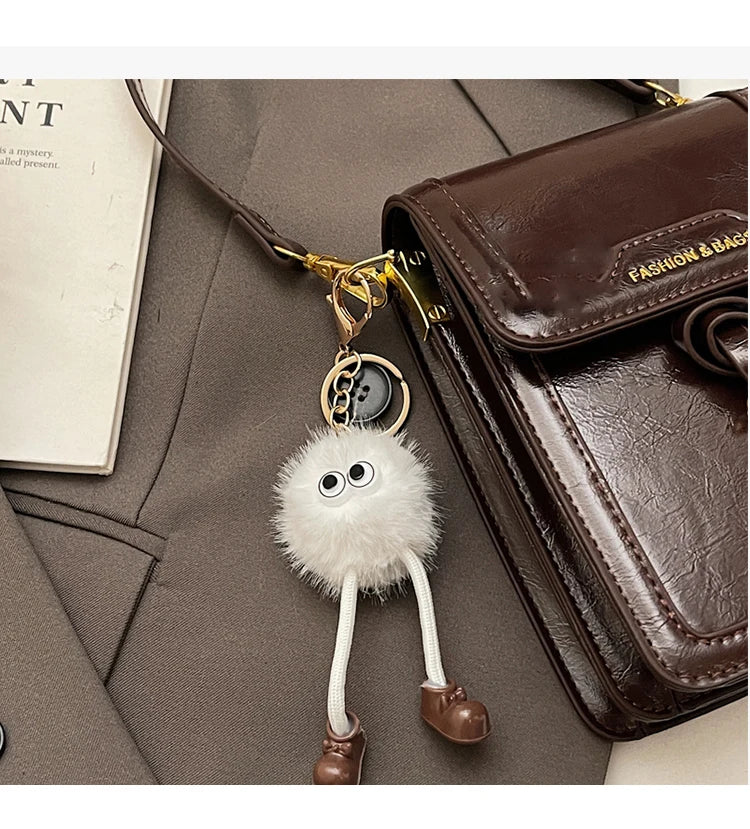 Women's Burgundy Crossbody Bag 2025 Fashion New PU Leather Square Texture Glossy Shoulder Packs Versatile Phone Lipstick Bags