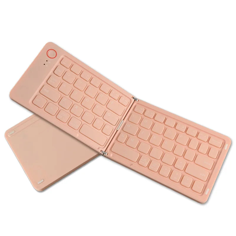 Portable Bluetooth Folding Keyboard for IOS/Android/Windows Tablet Mobile Phone Portable Keyboard Computer Accessories