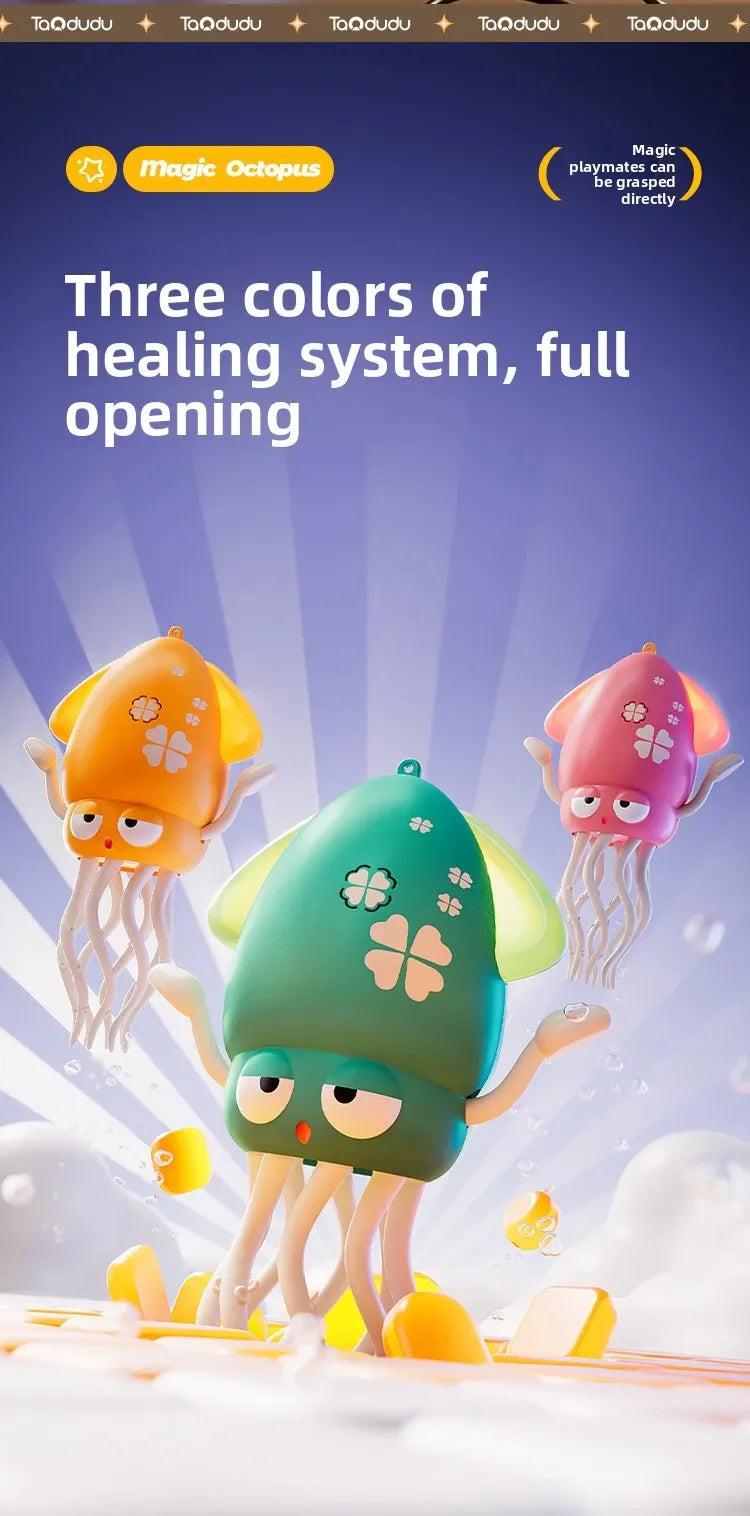 Electronic Pet Toys Dancing Octopus Kid Cartoon Interactive Development Moving Education Toddler Toy Gift Creative Kids Gift