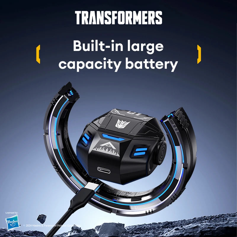 TRANSFORMERS TF-T36 Wireless Earphones Noise Reduction HD Call  Bluetooth Headphone Dual Mode HiFi Surround Sound Headset Choice