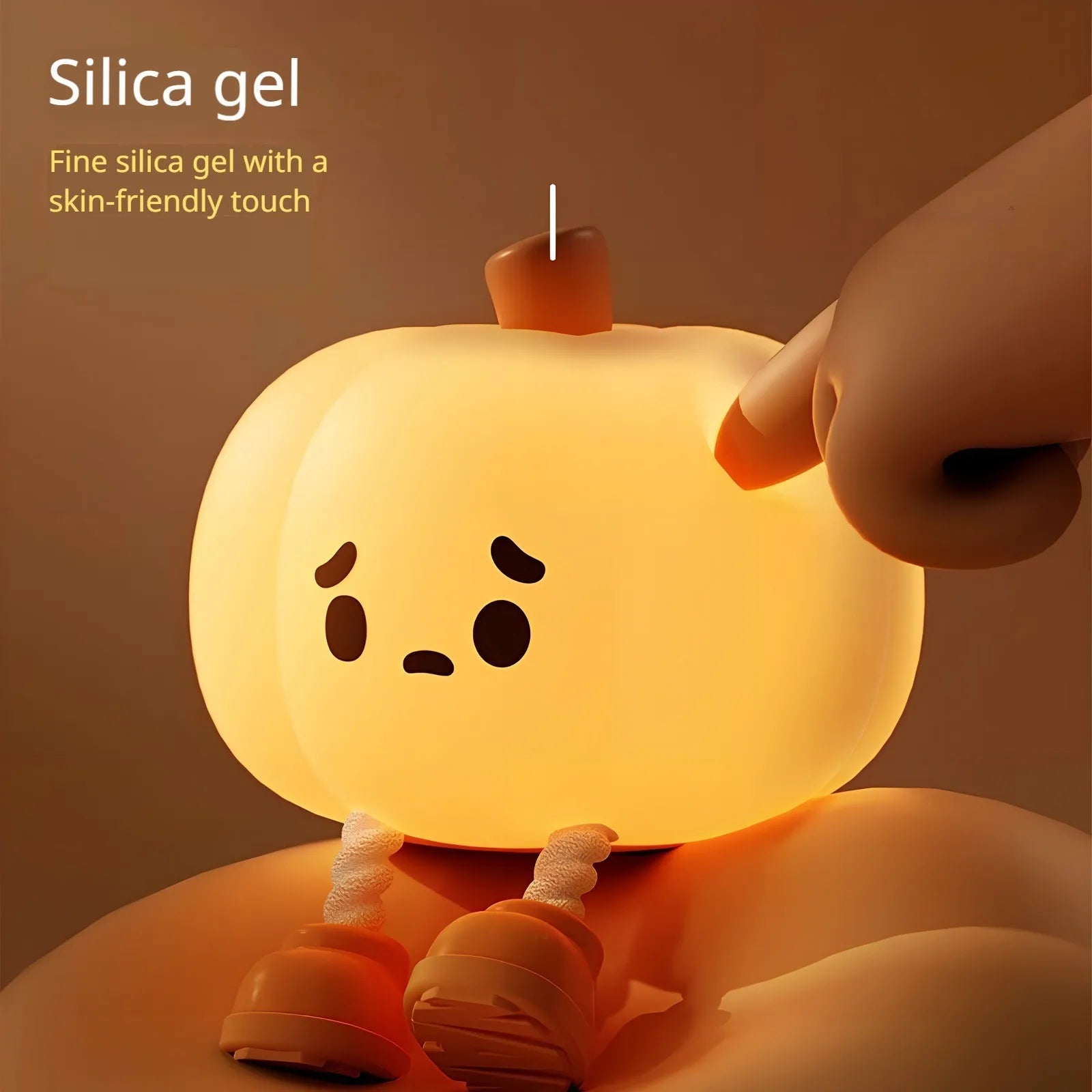 Halloween Glowing Pumpkin Decorative Lamp With Variable Colors Creative House Decoration Festival Party Decoration Supplies