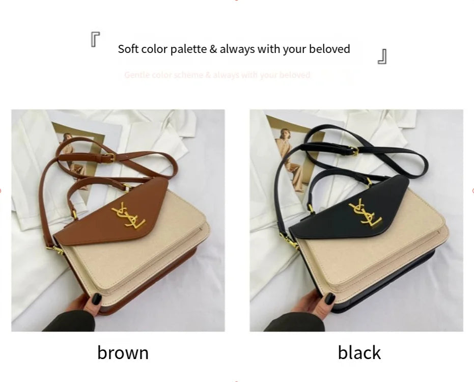 Women's Designer Compact Bag 2025 New Fashion Style Premium Crossbody Bag Large Capacity Commuting Shoulder Bag