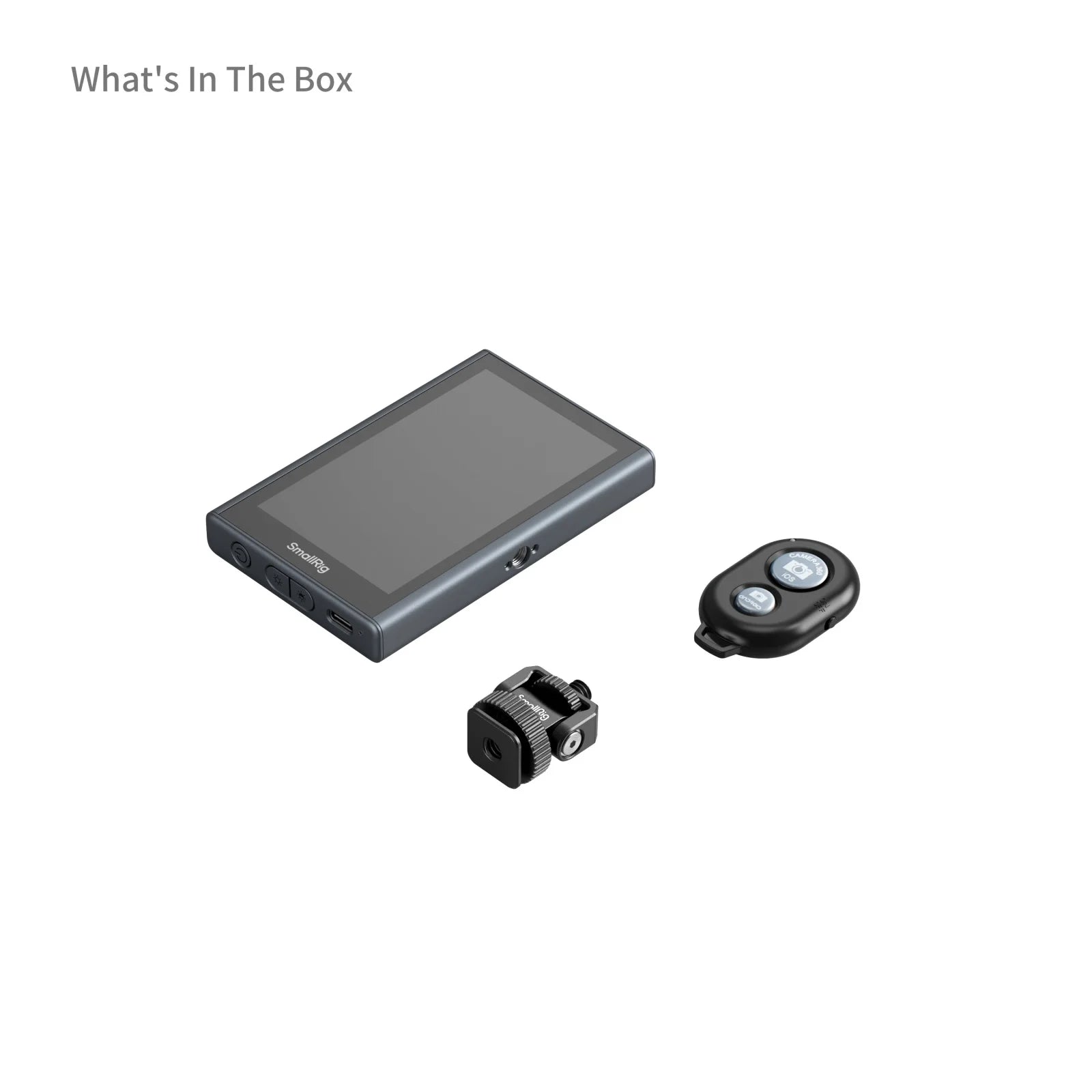 SmallRig Phone Monitor Screen with Wireless Control, Video Monitor w Cold Shoe Real-Time Screen Sharing for iPhone 17for MagSafe