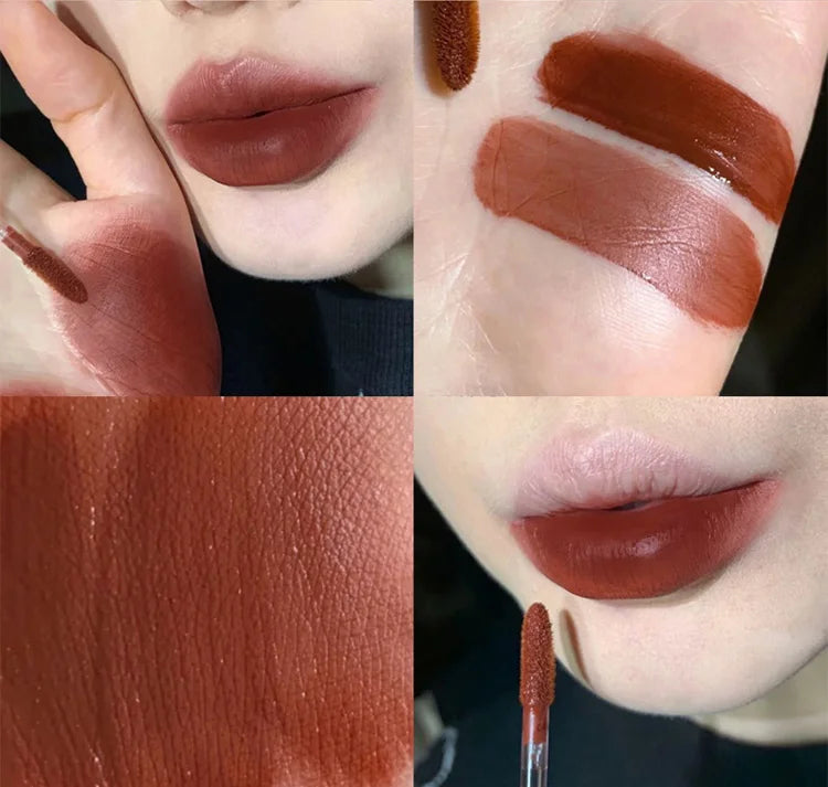 Gege Bear Rabbit Lip Glaze, Matte Velvet Lip Clay