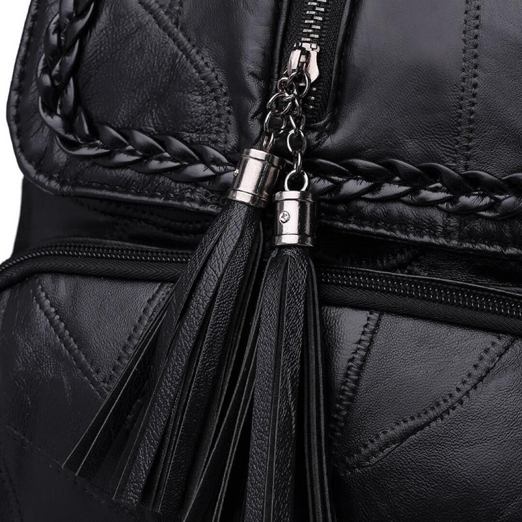 Women's Designer Backpack Casual Shoulder Bags for Women High Quality Leather Backpacks Female School Bags for Teenage Girls Sac