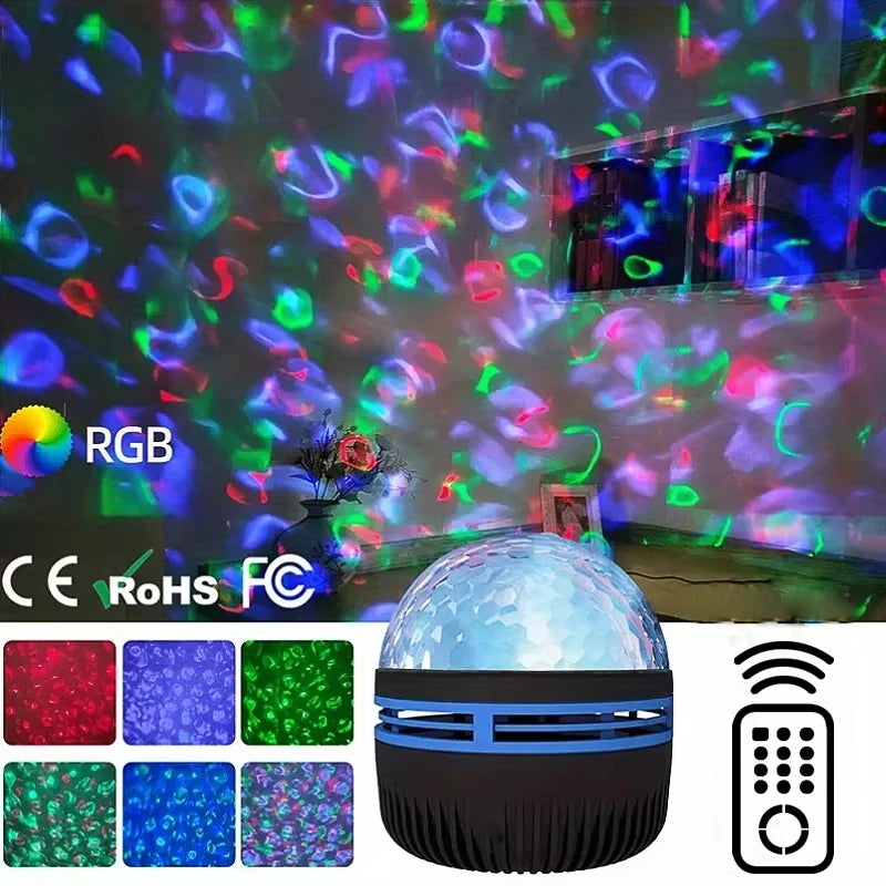 Galaxy Projector Water Ocean Wave