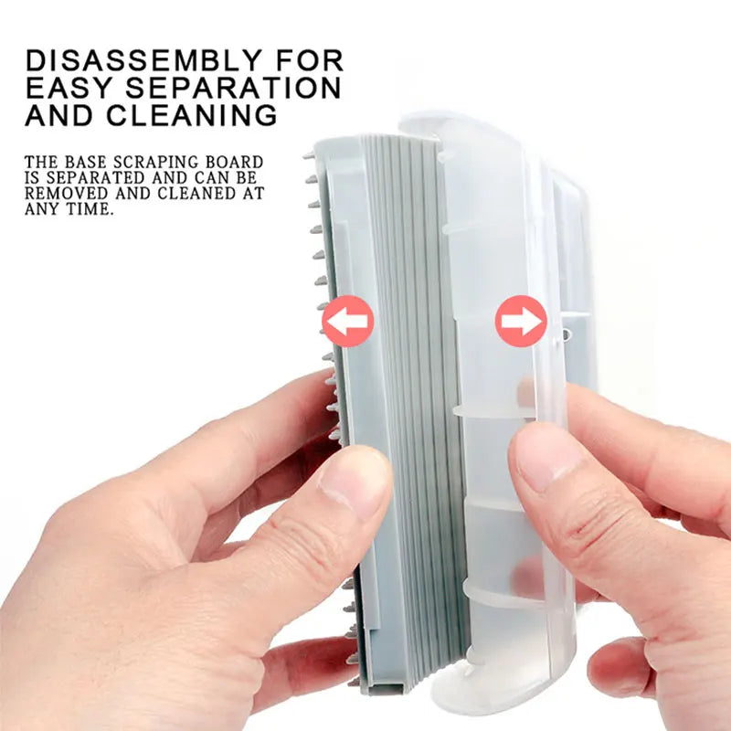 Cat Self Groomer Brush Wall Corner Soft Grooming Scratcher and Brush for Short Long Fur Cats Softer Massage Toy pet products