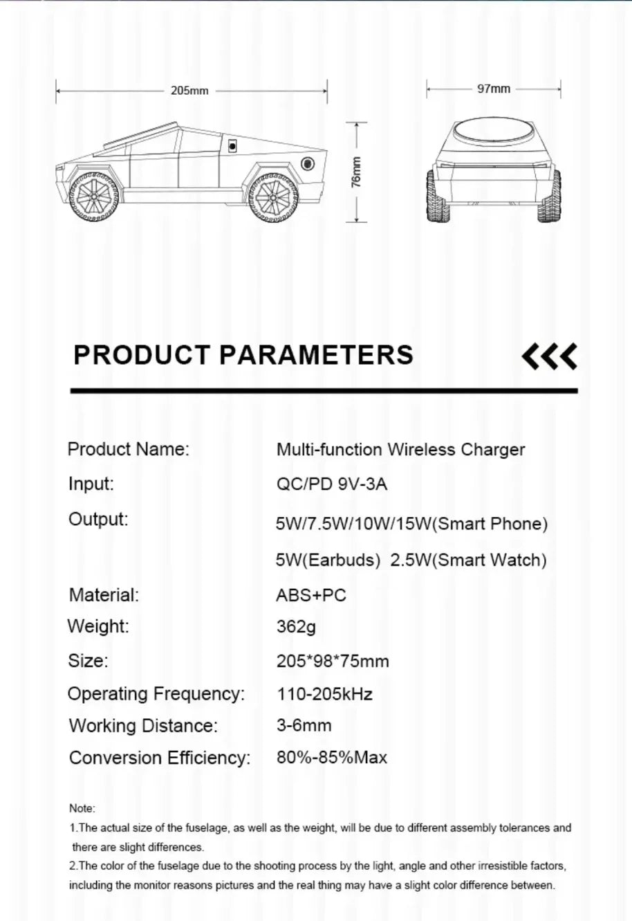 Magnetic Wireless Charging 15W 3-in-1 Charging Station with Ambient Light for IPhone 16 15 14 13 12 Pro Max  AirPods IWatch