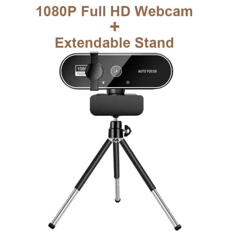 4K Full HD Webcam with Microphone Autofocus 8MP Website Camera for Windows PC Laptop IOS Macbook External Web Cam Video Calling