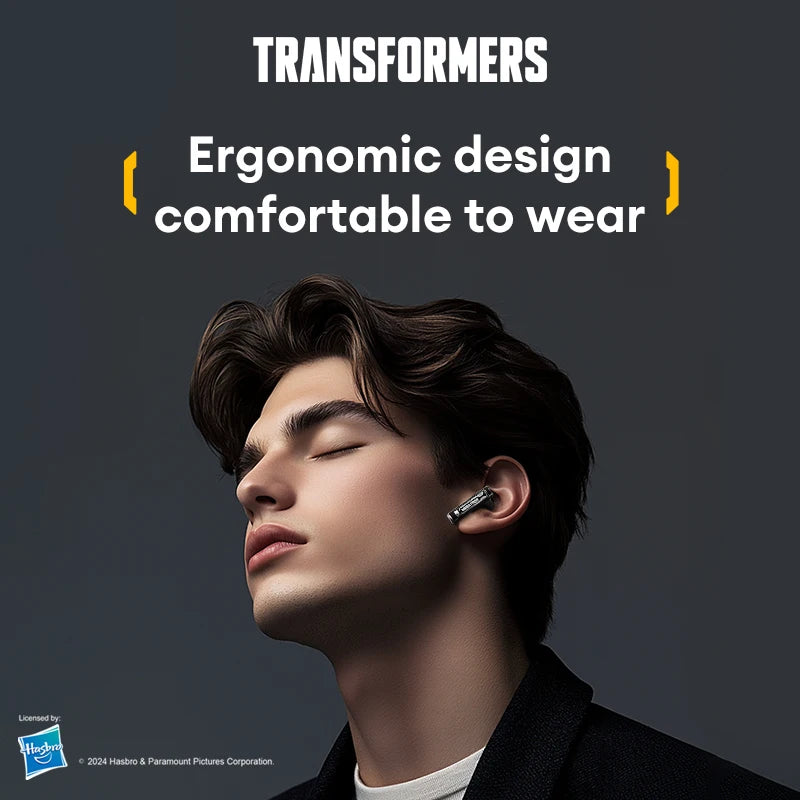 TRANSFORMERS TF-T36 Wireless Earphones Noise Reduction HD Call  Bluetooth Headphone Dual Mode HiFi Surround Sound Headset Choice