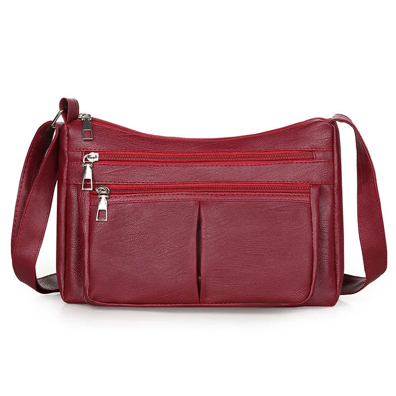 Women's Bag 2025 Trend Korean Handbags Designer Luxury Brand Ladies Shoulder Bags Soft Leather Fashion Versatile Crossbody Bag