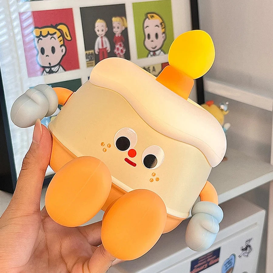 Mushroom Night Light LED Rechargeable USB Table Lamp Desk Room Decoration Baby Nursery Kids Birthday Gift Animal Pumpkin Lantern