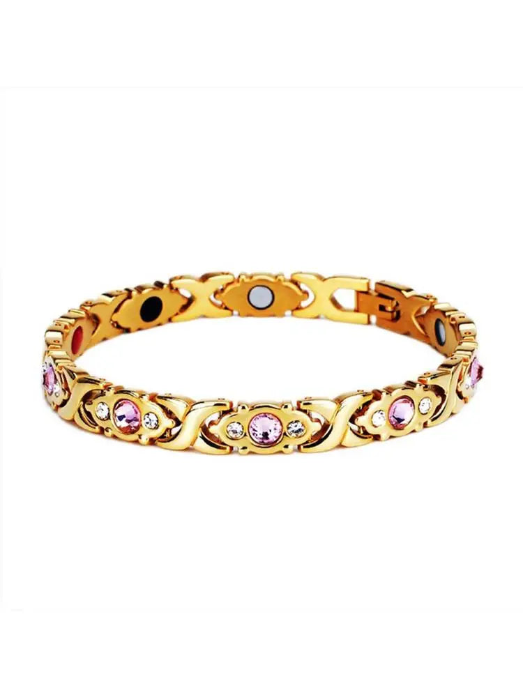 Slimming Energy Magnet Bracelet Men Women Twisted Weight Bracelet Loss Jewelry Sleep Bangle Soothing Therapy Magnetic Healt D2u3