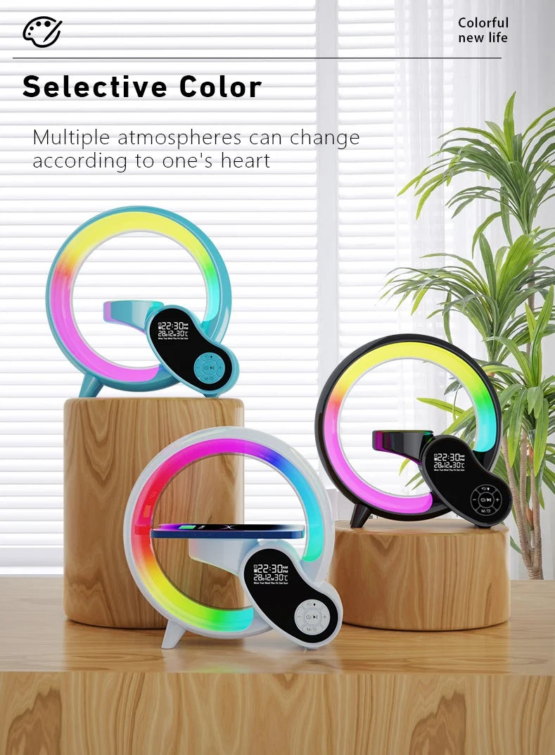 Smart Wake Up Light Night lamp for Bedroom Atmosphere Lamp with Sunrise/Sunset Simulation Bedside lamp for Sleep Nightlight