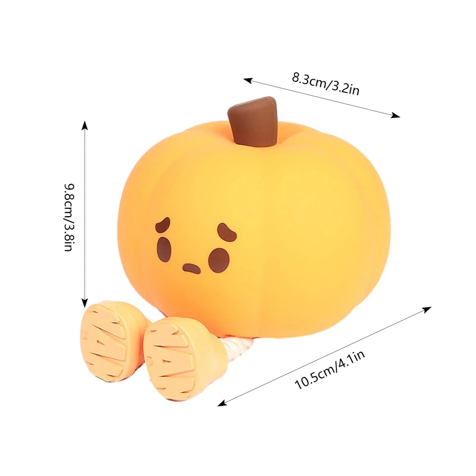 Halloween Glowing Pumpkin Decorative Lamp With Variable Colors Creative House Decoration Festival Party Decoration Supplies