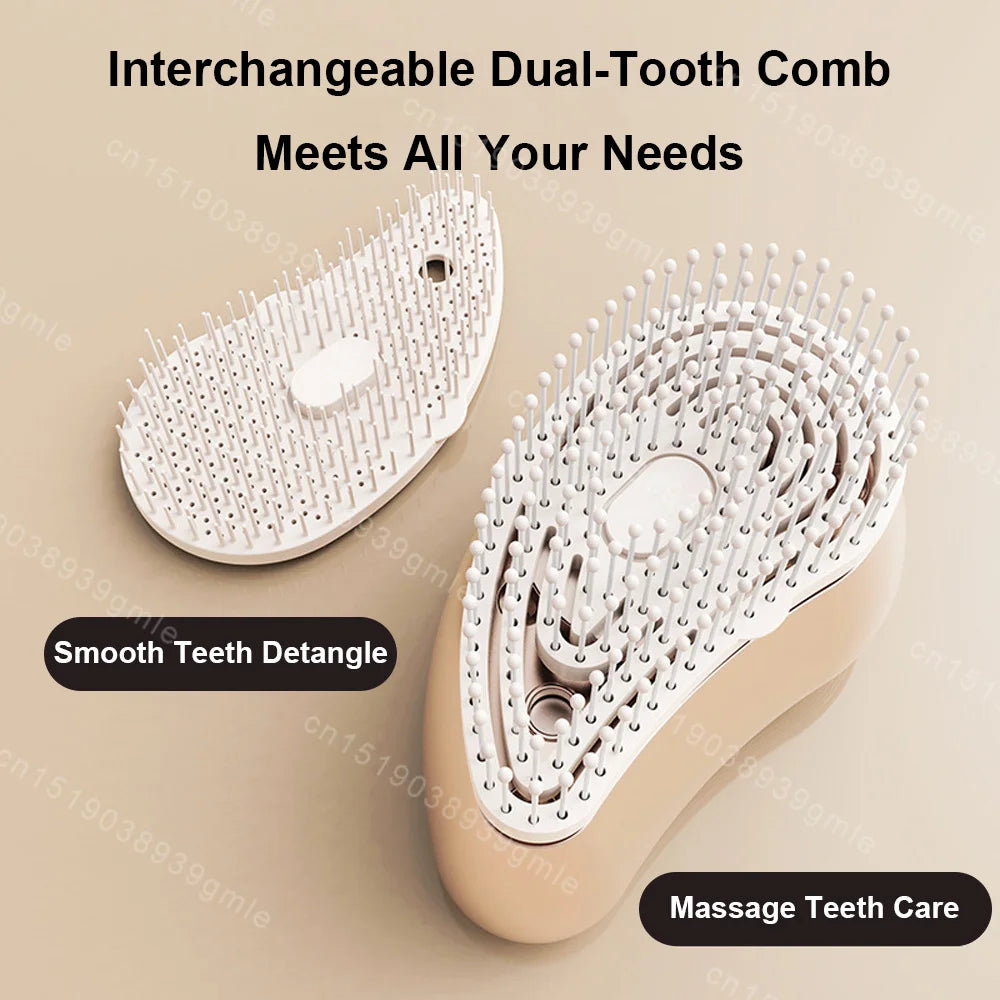 Massage Comb Electric Spray Massager Essential Oil Hair Growth Vibration Atomized Anti Hair Loss Scalp Portable Care Tools