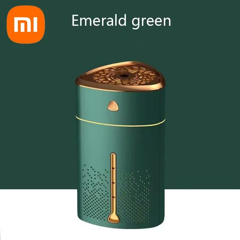 Xiaomi Ultrasonic Air Humidifier New Portable Quiet Large Capacity Desktop Office Air Atomizer USB Charging Triangle Humidifier