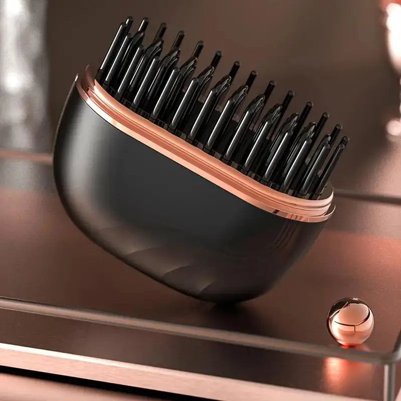 Wireless Charging Hair Comb Professional Straightening Hairdressing Tool For Home Use Long Hair Styling Volumizing Device
