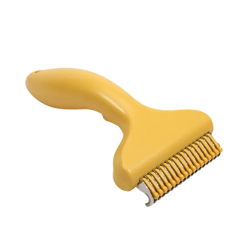 Portable Pet Dog Grooming Brush Hair Removal Tool For Dogs Self Cleaning Comb Pet Products Professional Pet Deshedding