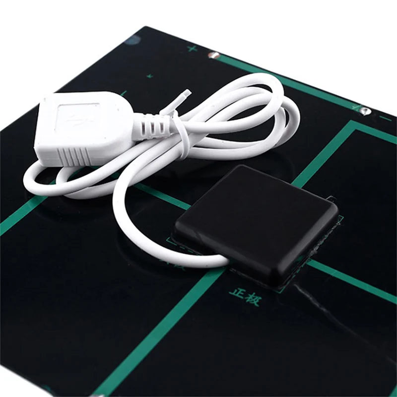 Outdoor Solar Charger Portable Universal Mobile Phone Charger Mp3 Mp4 Small Fan For Survival Camping Hiking Emergency Kit