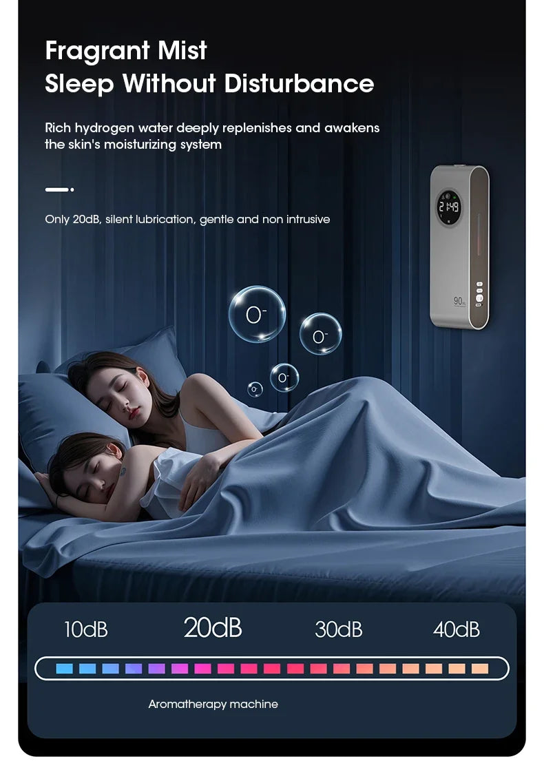 Essential Oil Diffuser Smart Mini USB Charging Ultrasonic Aromatherapy Automatic Atomization Air Purifier for Home Office