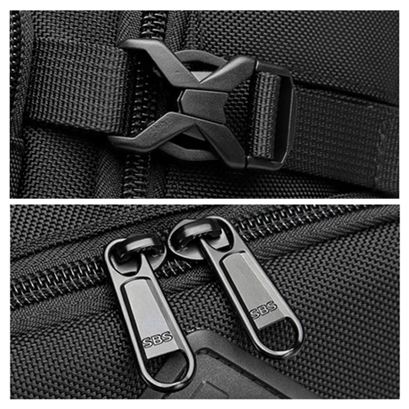 Waterproof Casual Chest Bag Multifunctional Men's Chest Bags Male Crossbody Bag Large Capacity Messenger Shoulder Packs