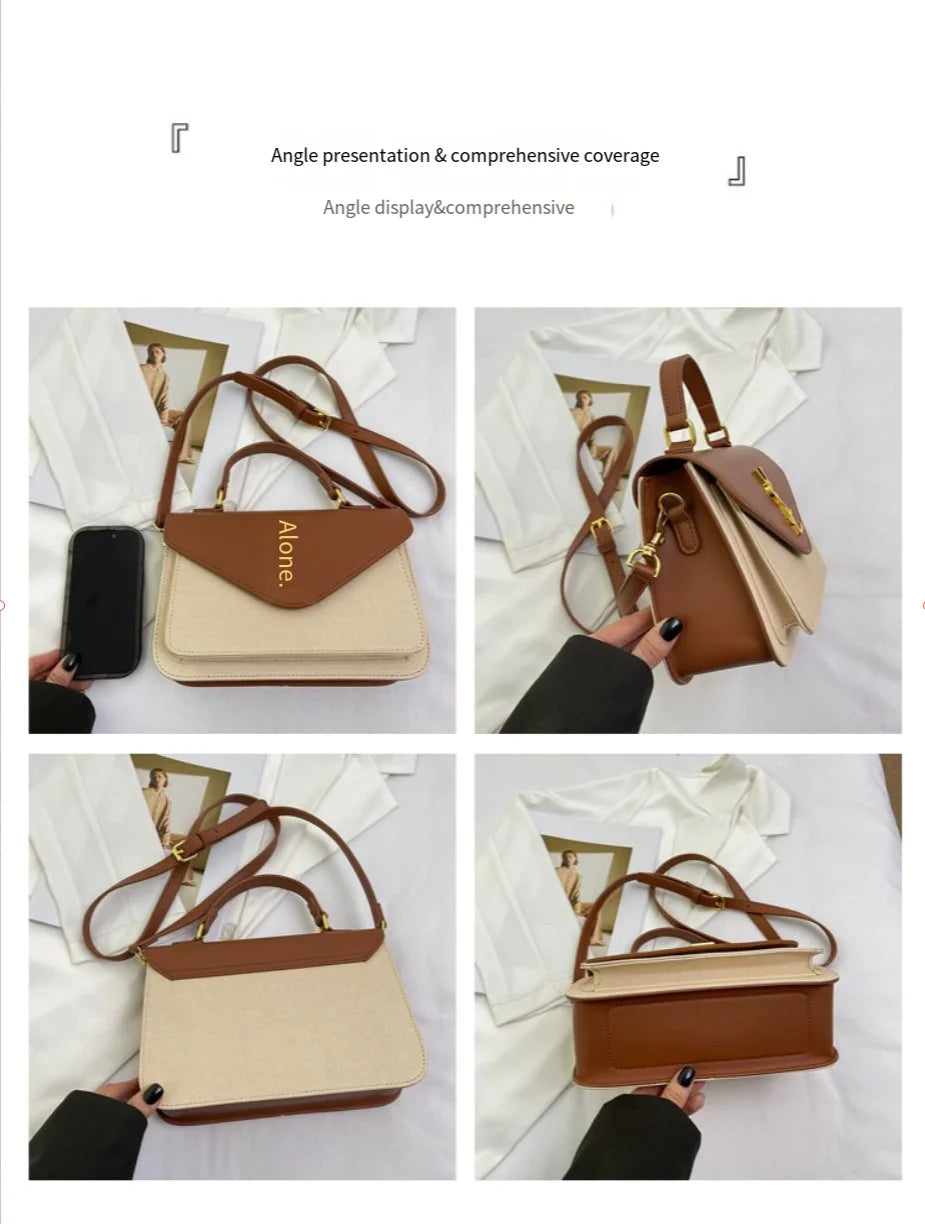 Women's Designer Compact Bag 2025 New Fashion Style Premium Crossbody Bag Large Capacity Commuting Shoulder Bag
