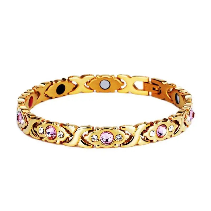 Slimming Energy Magnet Bracelet Men Women Twisted Weight Bracelet Loss Jewelry Sleep Bangle Soothing Therapy Magnetic Healt D2u3