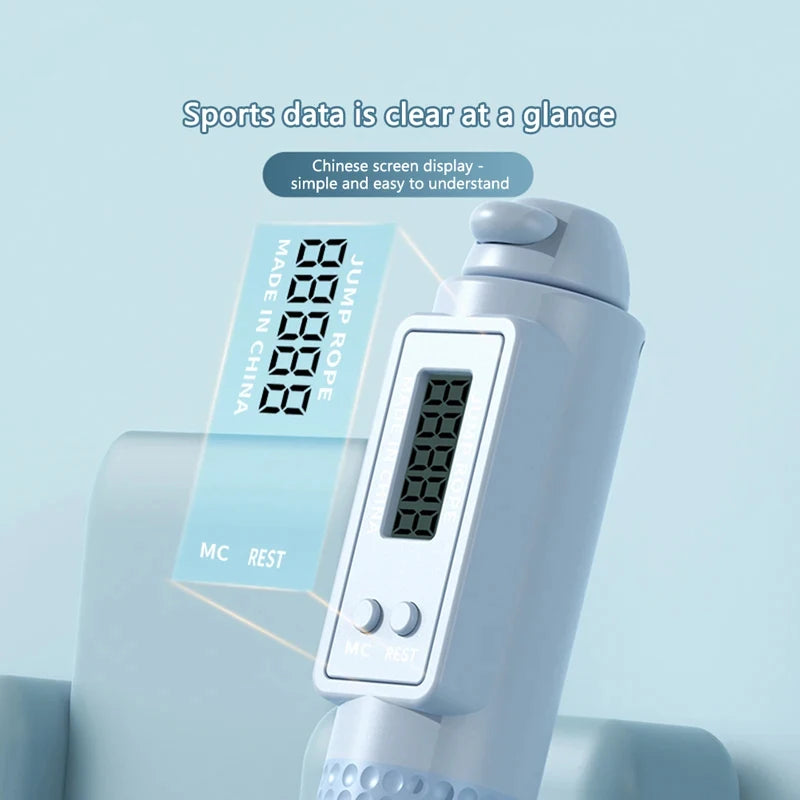 Intelligent Counting Cordless Jump Rope Professional Sports Fitness Adult Student Dual Purpose Jump Rope Sporting Goods