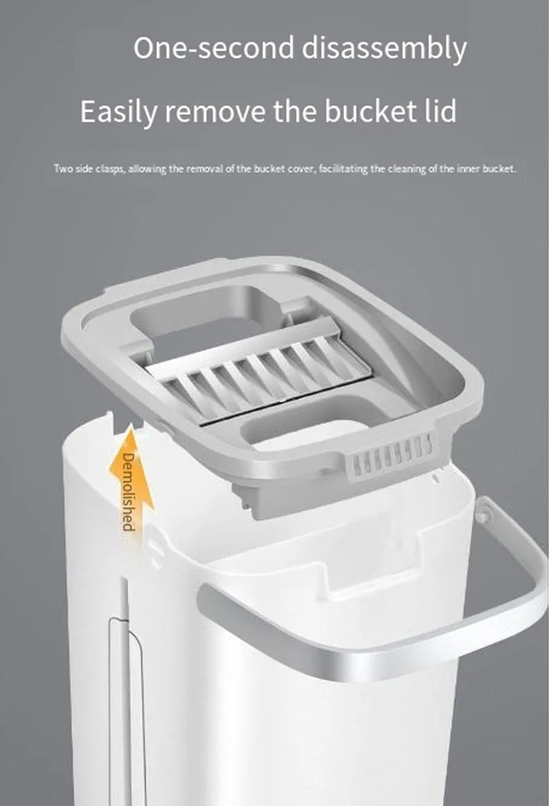 New Set Strong Cleaning Ablity Microfiber Mat Mop 360° Rotation Home Floor Kitchen Cleaning Tools Sleaning Bucket Cleaning Cloth