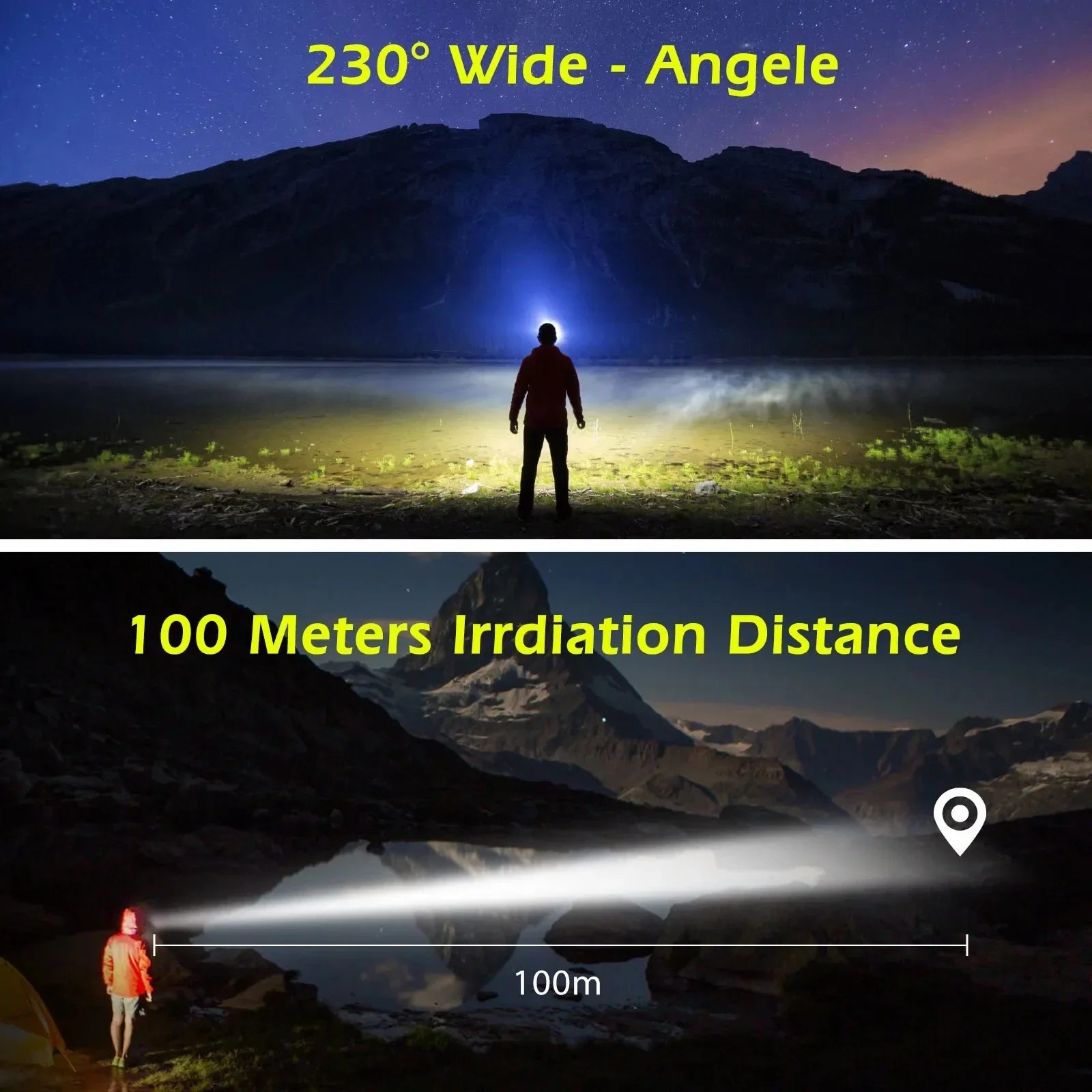 USB Rechargeable LED Sensor Headlamp COB Headlight Head Torch Work Light Waterproof Headlamp for Fishing Camping Lantern