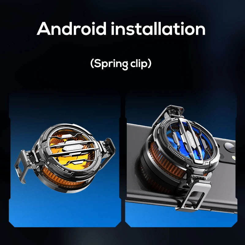 MEMO Magnetic mobile phone radiator: extremely fast freezing and cooling, quiet and easy to clean, full model adaptability