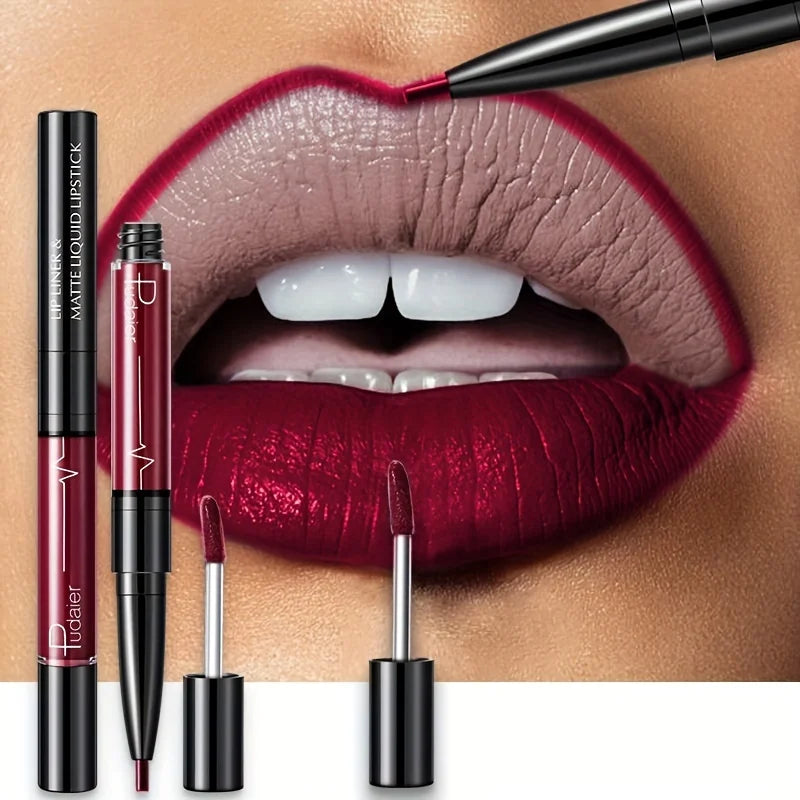 Ultra-Precise Waterproof Lip Liner - Lip Liners with High Pigment, Smooth, Sweatproof, Long-Lasting Wear for Perfect Lip Contour