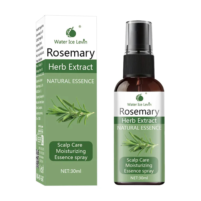 Rosemary Essential Oil For Hair, Moisturizing & Strengthening Treatment, Repairs Damaged Hair, Promotes Smooth Shiny Hair Growth