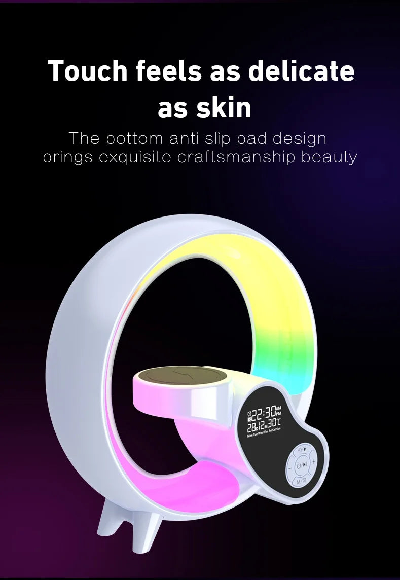 Smart Wake Up Light Night lamp for Bedroom Atmosphere Lamp with Sunrise/Sunset Simulation Bedside lamp for Sleep Nightlight